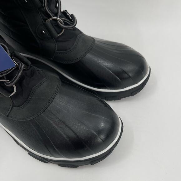 JBU JAMBU & CO Lorina Boots Size 10 Faux Fur Black Waterproof Memory Foam NWT - Picture 9 of 14